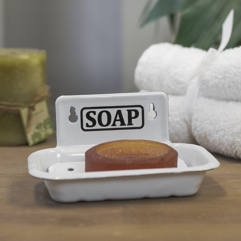 American Mercantile Vintage Enamelware Soap Dish & Reviews Wayfair